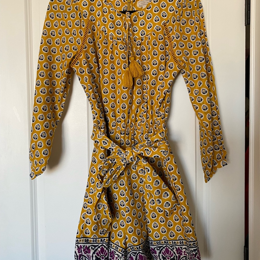 J. Crew x SZ Blockprints Long Sleeve Romper - NWT